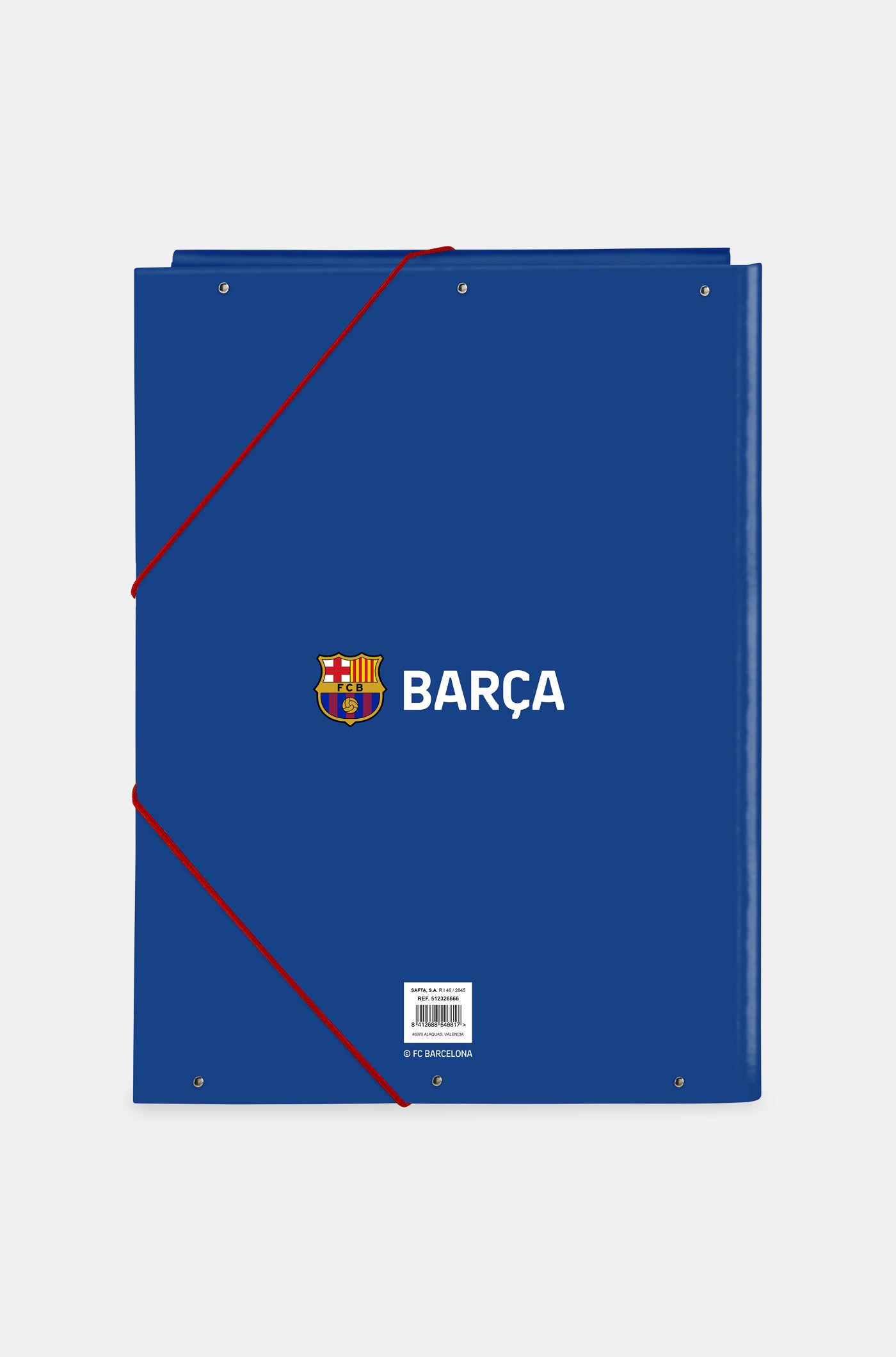 Mappe 3 Fächer FC Barcelona