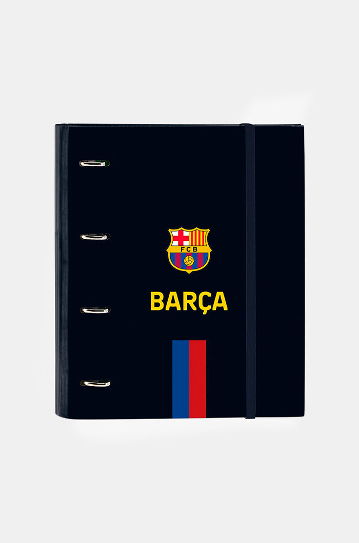 Carpeta anillas con recambio FC Barcelona