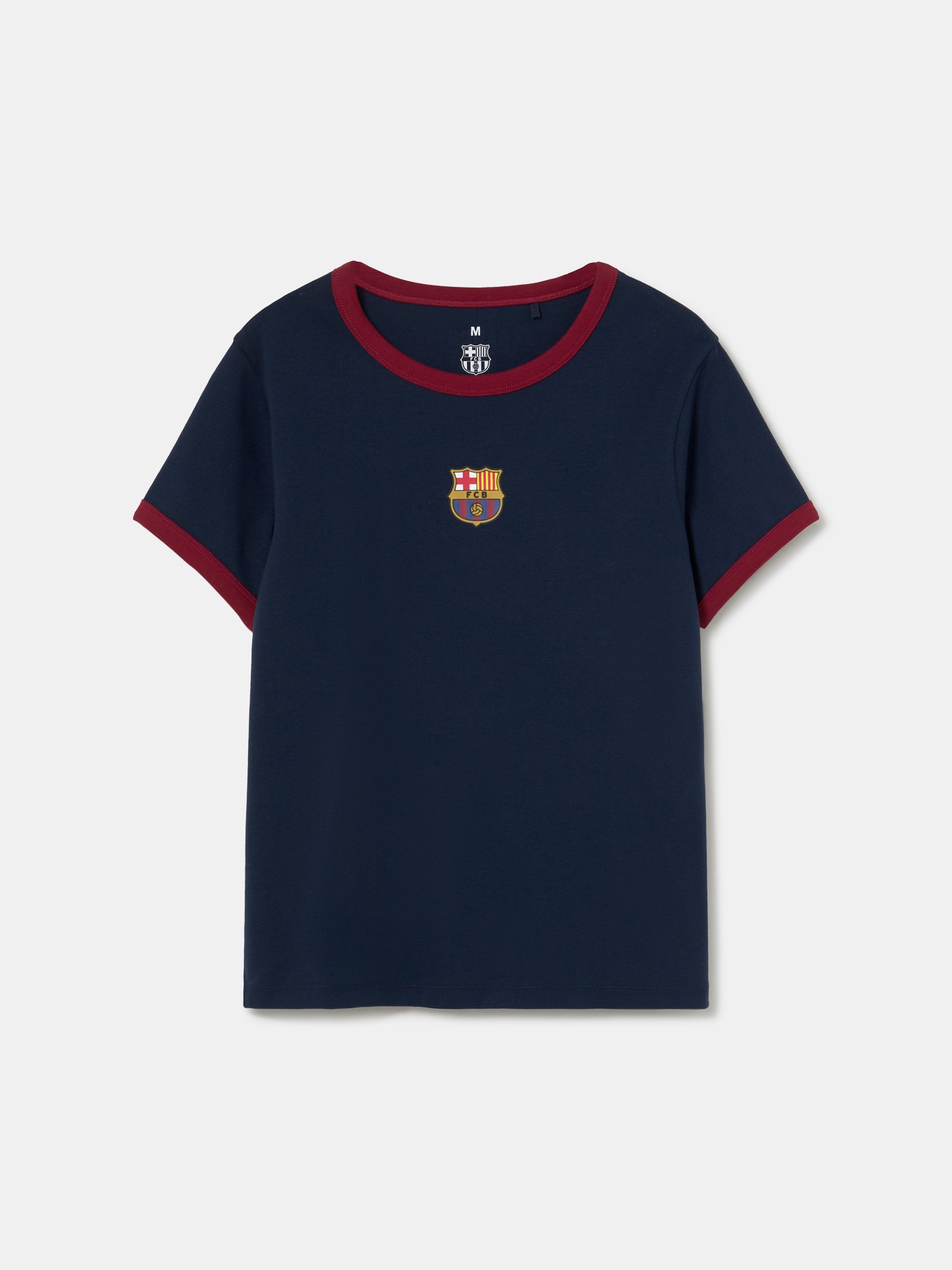 T-shirt Intemporel Bleu Marine Barça – Femme